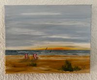 Acryl Leinwand Fehmarn Liegestühle am Meer Nordrhein-Westfalen - Ibbenbüren Vorschau