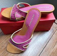 MEXX Holzsandalen, neu, pink, Kunstleder, Gr.37 Nordrhein-Westfalen - Drensteinfurt Vorschau