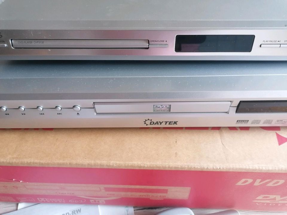 2 DVD Player defekt für Bastler mit Fernbedienung in Weida