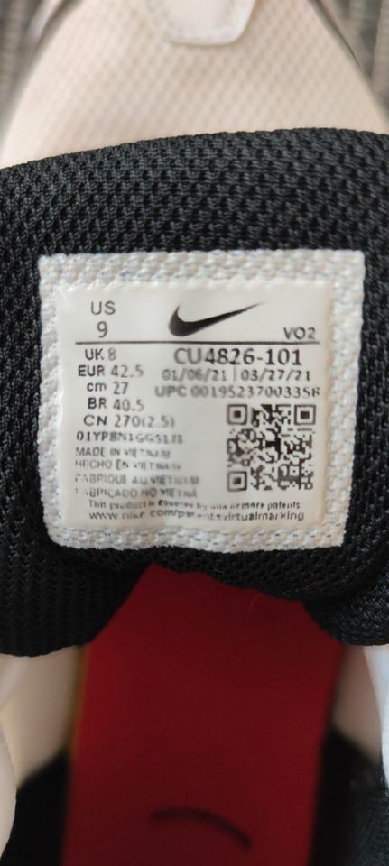 Nike Sneaker Herren Air Max AP CU4826-101 Gr. 42,5 in Bodenmais