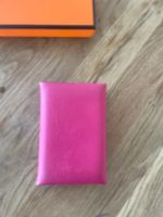 Orig. Hermès Calvi pink Cardholder Kartenetui Purse München - Altstadt-Lehel Vorschau