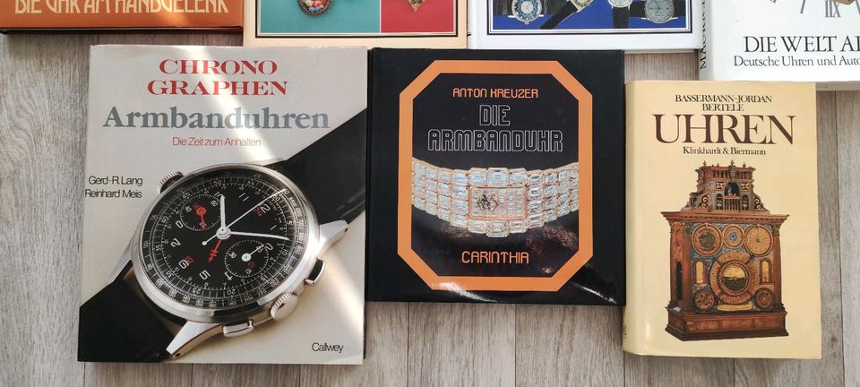 Uhren Bücher Standuhren Armbanduhren Chronographen Clocks Antik S in Berlin