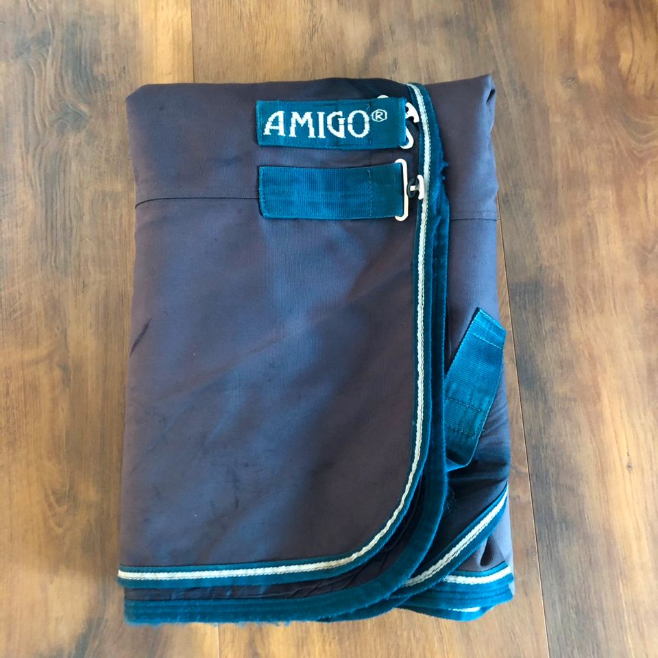 Horseware Amigo Turnout light ungefüttert 145 cm blau navy in Dallgow