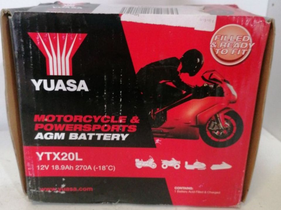 Yuasa AGM Battery YTX20L in Passau