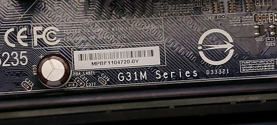 Foxconn Mainboard mit RAM UND CPU in Greiz