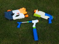 3 x Nerf Wasserpistole, Super Soaker, Tornado, Scatter Blas Bayern - Oerlenbach Vorschau