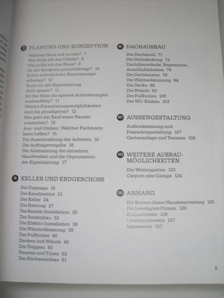 Buch altes Haus Renovierung Sanierung DIY Dachausbau in Kröpelin