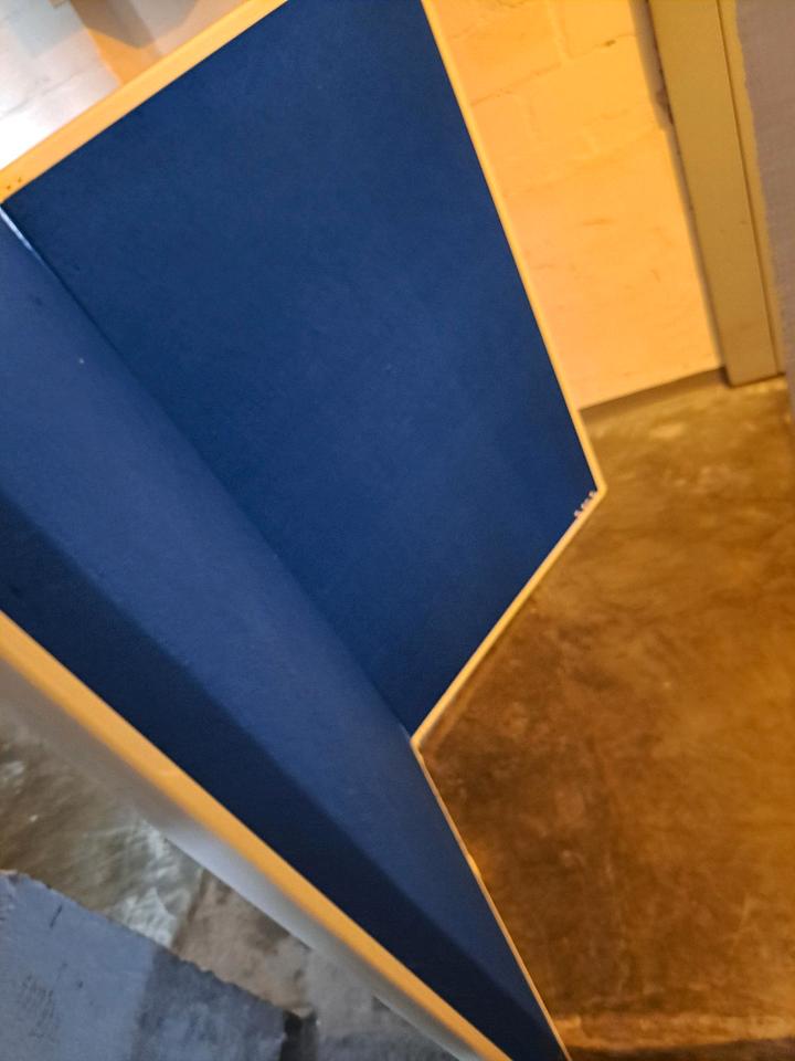 Stellwand blau Filz Parawent pinnwand  whiteboard beidseitig nobo in Elmshorn