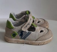 Sommer Baby Schuh Gr. 22 Stoff mit Leder & Klett Berlin - Lichterfelde Vorschau