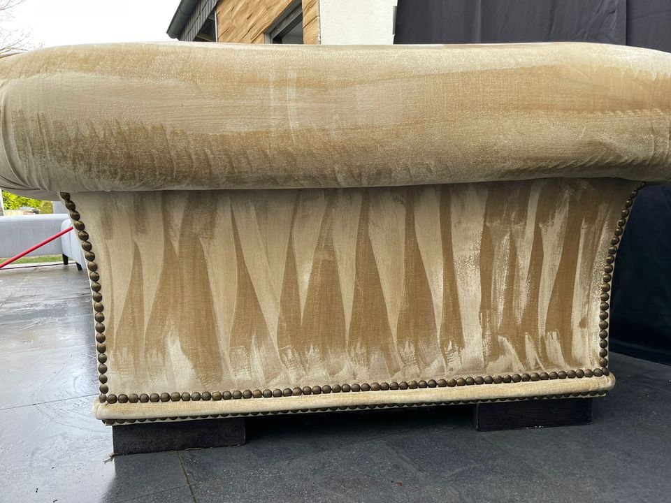 XXL  Chesterfield samt Sessel/ Sofa mit Lieferung in Wesel