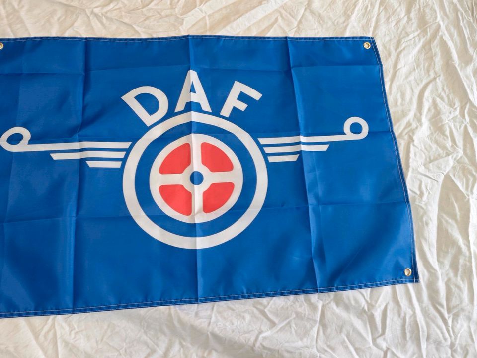 605 DAF LKW Fahne Banner Flagge Garage Werkstatt Werbung neu in Chemnitz