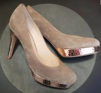 Kennel &Schmenger damen High Heels gr.37 beige-gold neu West - Höchst Vorschau