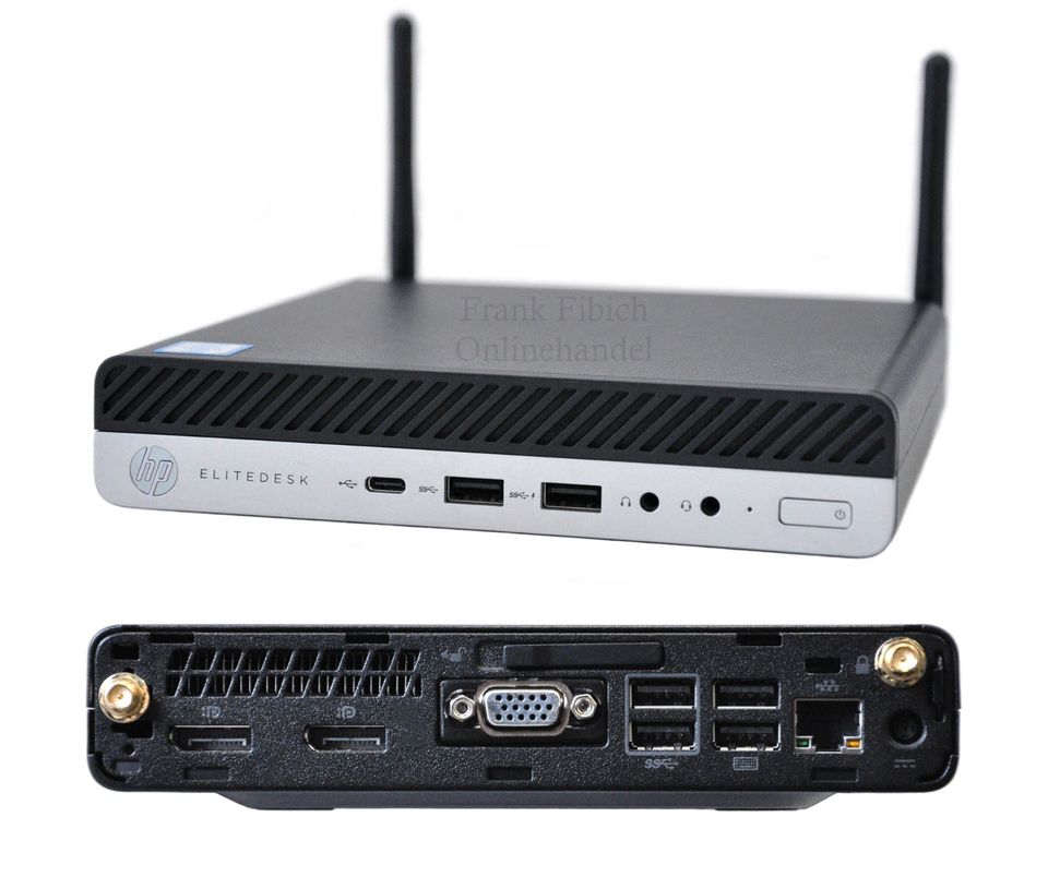 Mini PC HP EliteDesk 800 G3 35W - SSD i3 i5 i7 8/16/32GB RAM WLAN in Westerstede