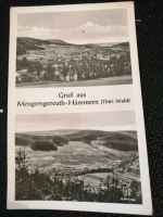 Postkarte Mengersgereuth-Hämmern historisch Sachsen - Sehmatal-Cranzahl Vorschau