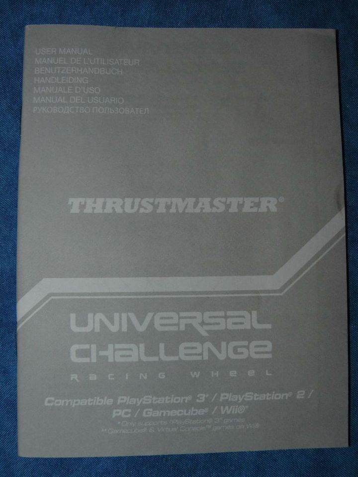 Thrustmaster Universal Challenge Racing Wheel Ferrari in Essen