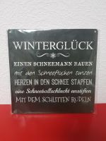 Blechschild Winterglück Gemälde Bild Nordrhein-Westfalen - Gütersloh Vorschau