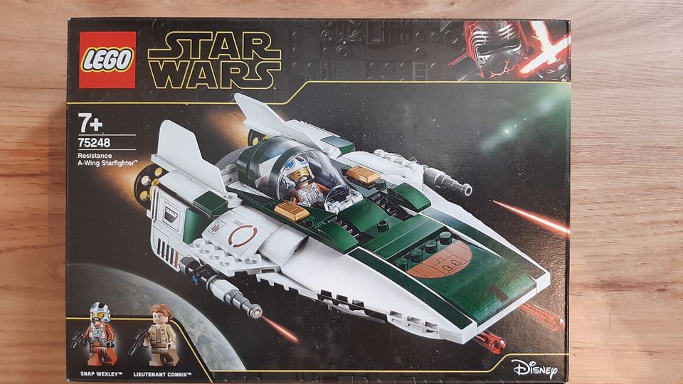 LEGO Star Wars 75248 Widerstands A-Wing Starfighter in Murg