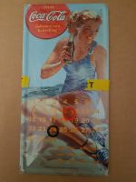 Blechschild: Kalender - Coca-Cola - Pinup Girl Schleswig-Holstein - Struvenhütten Vorschau