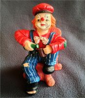 Keramik Clown mit Flasche und Krug 13 cm hoch (59) Bayern - Harsdorf Vorschau