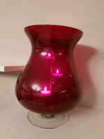 Partylite Windlicht Glas Burgund Teelicht Top Weihnachten Niedersachsen - Neu Wulmstorf Vorschau