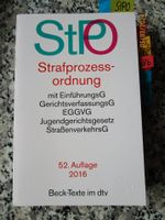 Strafprozessordnung - 52. Auflage 2016 Bayern - Selb Vorschau