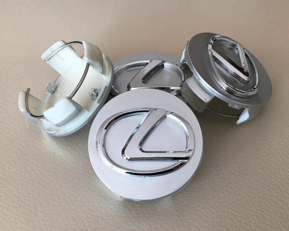 4 x Felgendeckel Nabenkappen Nabendeckel für LEXUS 62mm in Leverkusen