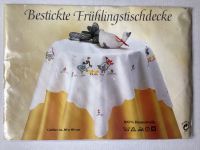 Frühlingstischdecke, bestickt, ca. 80 x 80 cm, unbenutzt Niedersachsen - Buchholz in der Nordheide Vorschau