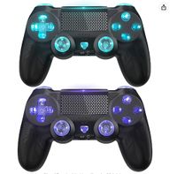 2 Stück Wireless Controller für ps4 Gamepad Lighting Touch Pad Eimsbüttel - Hamburg Stellingen Vorschau