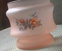 Vase Dose Topf antik Stil rosa Jugendstil Art Deco Romantik Glas Saarland - St. Ingbert Vorschau