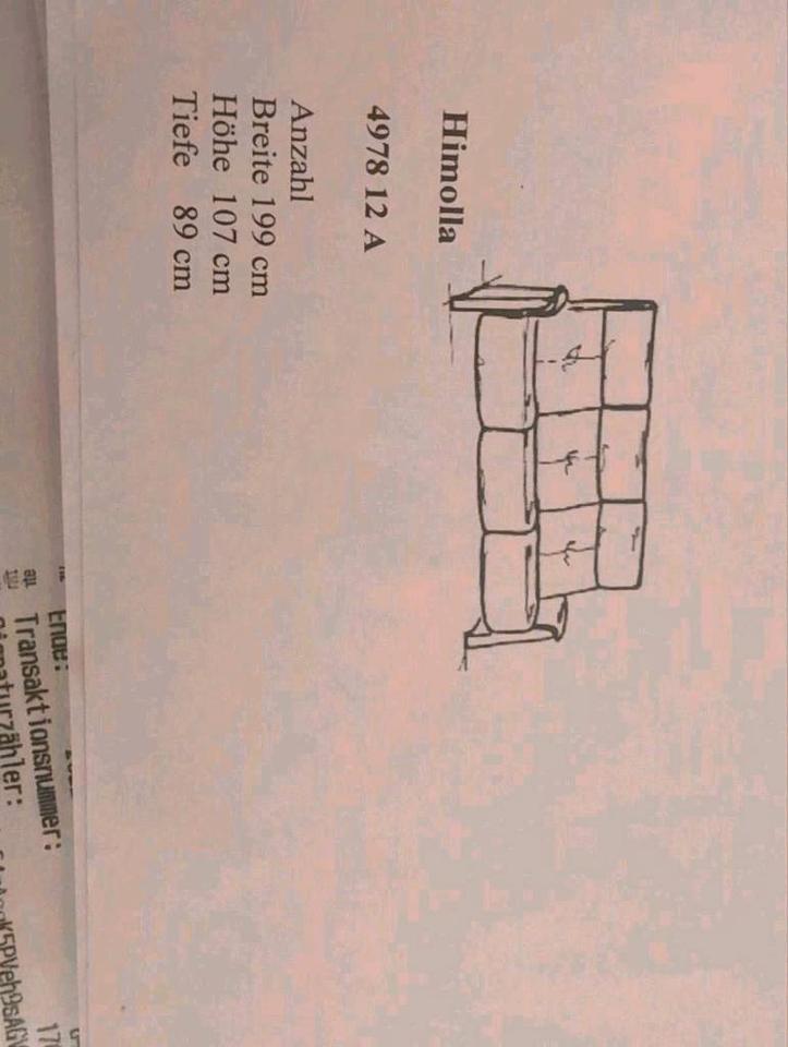 Himolla Couch Wohnzimmer Ergo select besonders rückengerecht! in Meißen