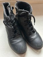 Stiefeletten Größe 34 schwarz Hessen - Hanau Vorschau