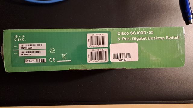 CISCO 5-Port Gigabit Desktop Switch SG100D-05 in Flensburg