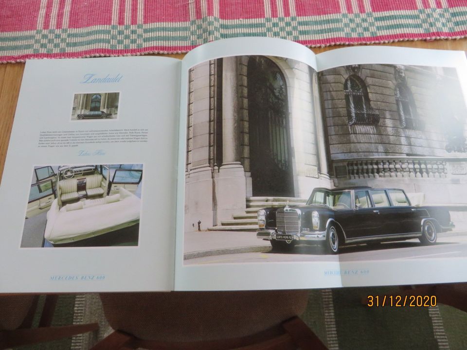 Mercedes 600 Luxus Katalog, limitiert nur 750 Ex !!! in Fehmarn