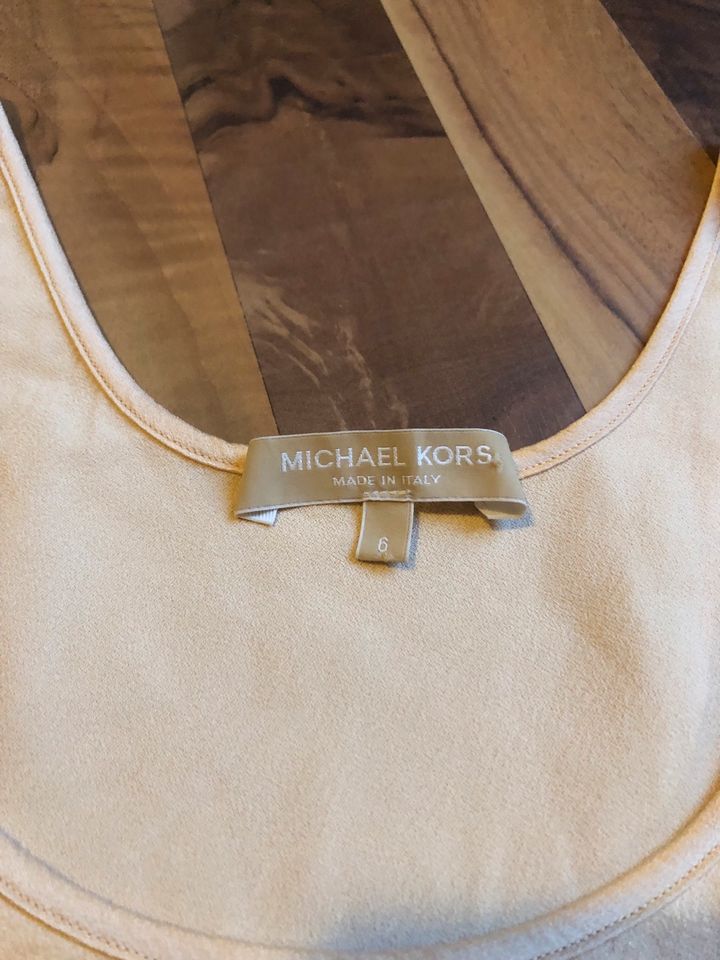 MK Michael Kors Top Seide Apricot Nude 6 S 36 Shirt in Schwabmünchen