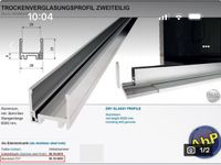 [NEU] Südmetall Trockenverglasungsprofil Glasleiste 10 - 12,76mm Rheinland-Pfalz - Asbach Vorschau