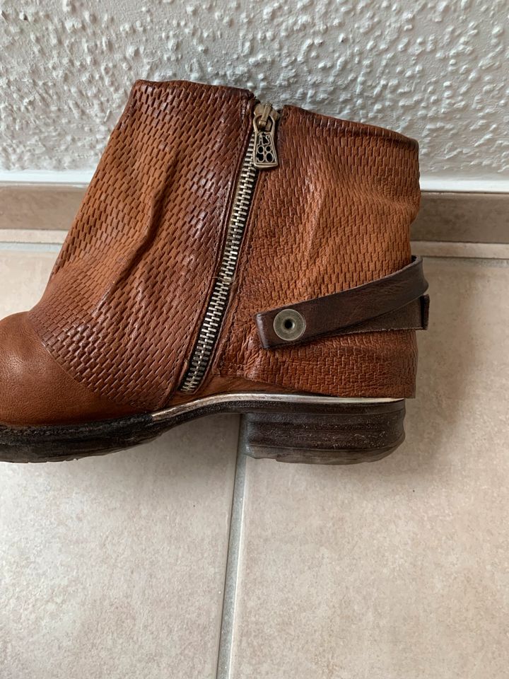 A.S.98 Schuhe Boots Cognac 40 in Rosenheim