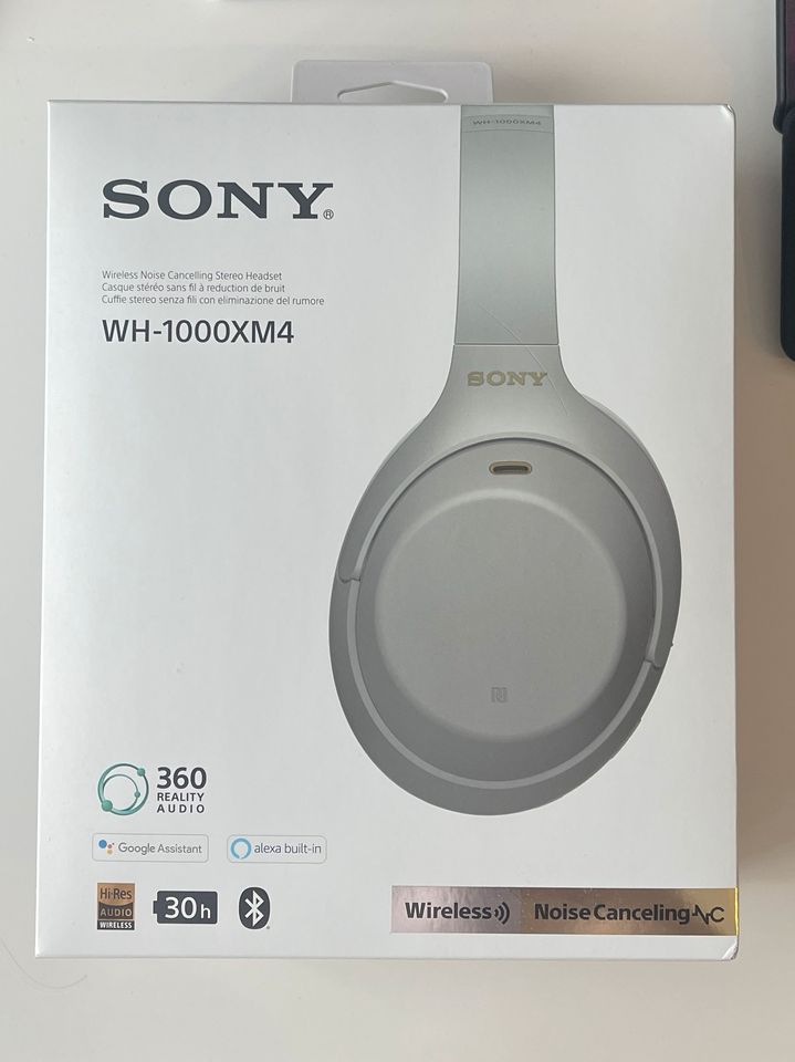 sony Kopfhörer wh-1000xm4 Silver/beige in Frankfurt am Main