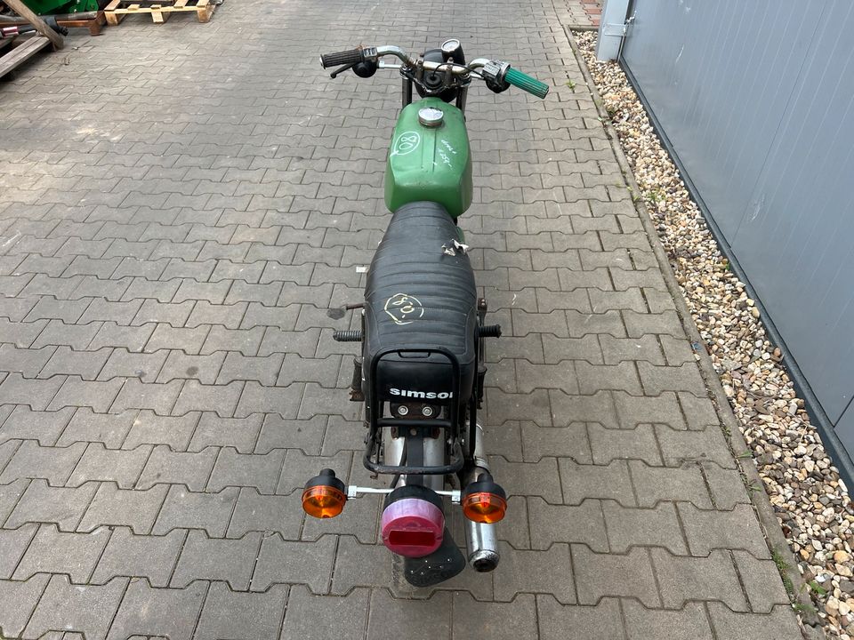 Simson S50 S50B1 1978 3-Gang Moped Mofa Roller B175 in Osterweddingen