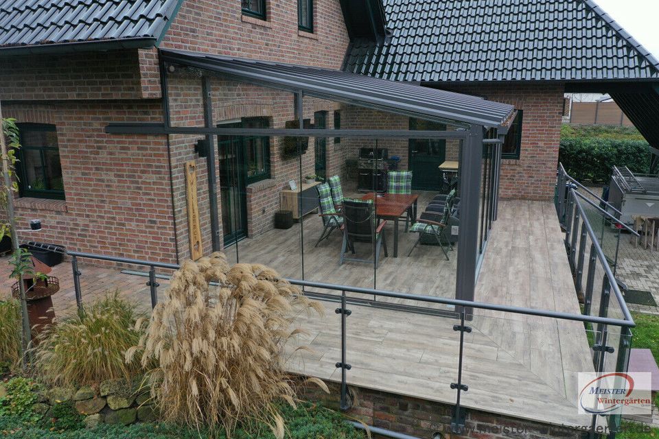 Terrassenüberdachung auf Maßanfertigung in Meppen