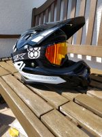 Mountenbike Helm mit Brille Baden-Württemberg - Bretzfeld Vorschau