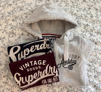 Superdry Sweatjacke und 2 T-Shirts Damen Niedersachsen - Celle Vorschau