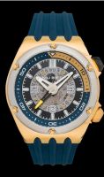 NUBEO NEREUS COMPRESSOR NB-6037-07 Gold/Blue Taucheruhr Nordrhein-Westfalen - Spenge Vorschau