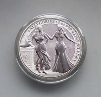 Allegories Italia & Germania 2020 Münze 999,9 Silber 1 oz Niedersachsen - Seevetal Vorschau