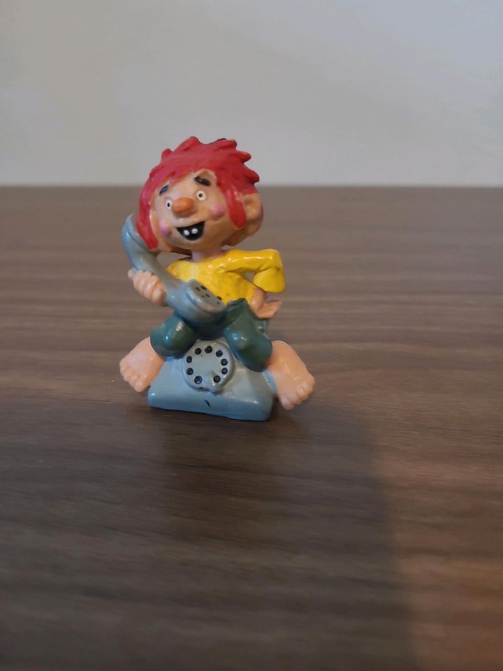 Pumuckl auf Telefon Spielzeugfigur in Aalen