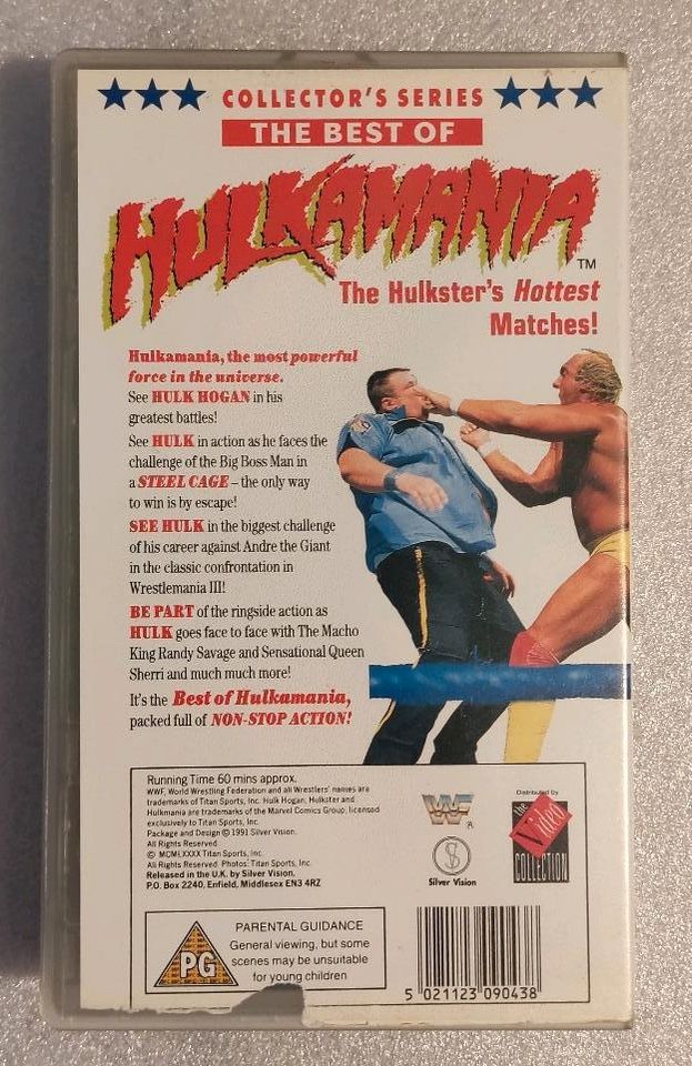 WWF Collector's Series VHS - WWE Wrestling Video Kassetten in Schwarzenberg (Erzgebirge)