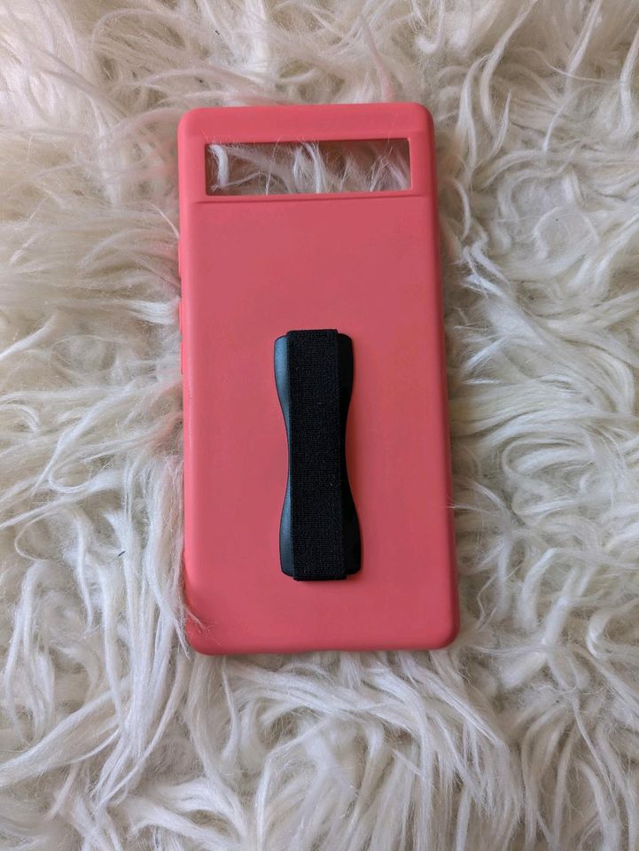 Hülle/Case mit Fingerhalter für Google Pixel 6a, Koralle / Coral in Dortmund