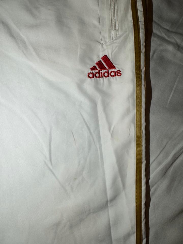 Adidas AC Milan Mailand Trainingsanzug Tracksuit Weiß Gold in Neuenstadt