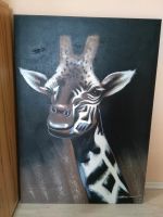 Leinwand Giraffe 70x100cm Sachsen-Anhalt - Lützen Vorschau