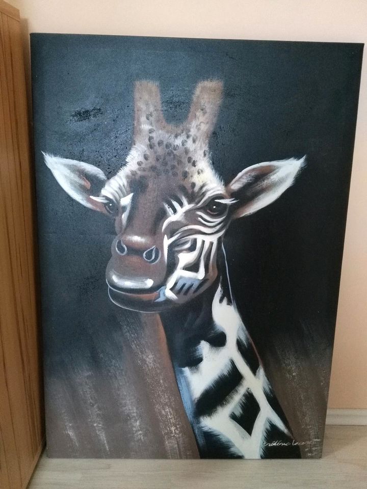 Leinwand Giraffe 70x100cm in Lützen