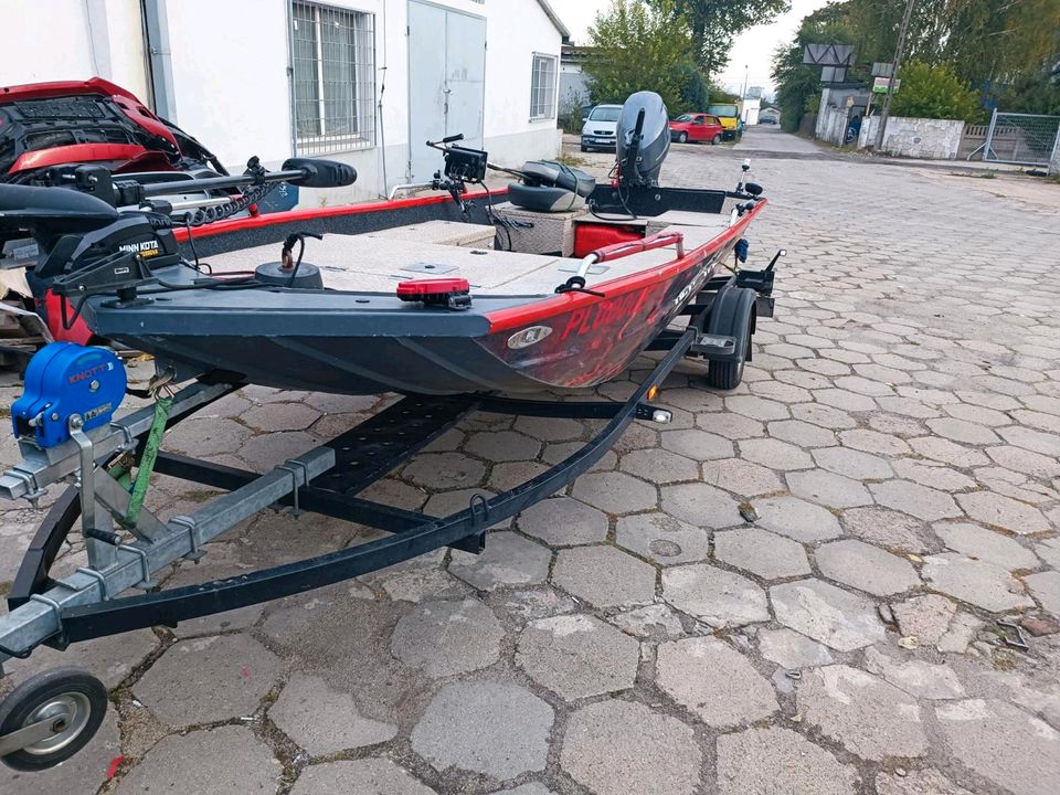 Aluboot Motorboot Wallerboot 470x189 + Yamaha set+ Schlauchboot in Viechtach